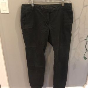 Mango navy blue chinos